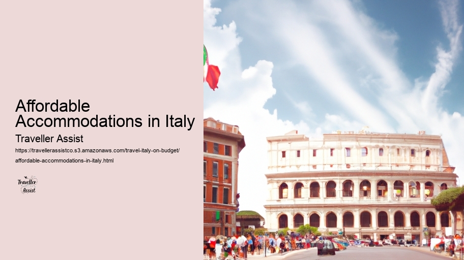 Affordable Accommodations in Italy