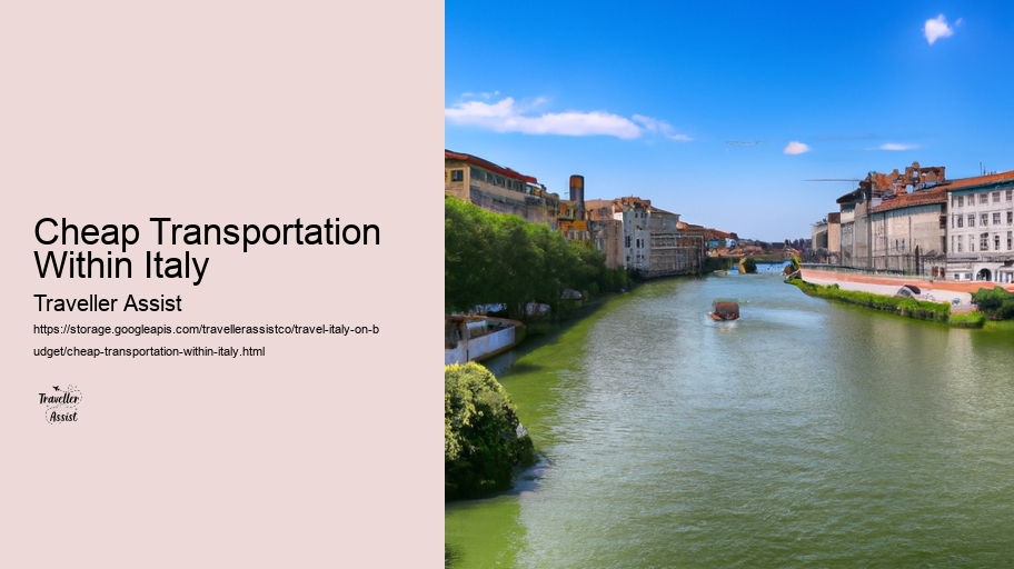 Cheap Transportation Within Italy